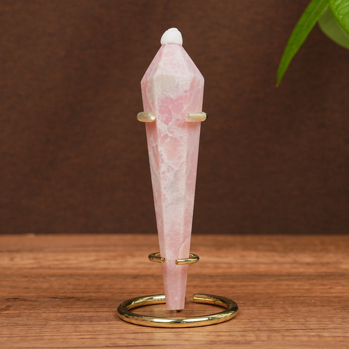 Natural Pink Opal Wand
