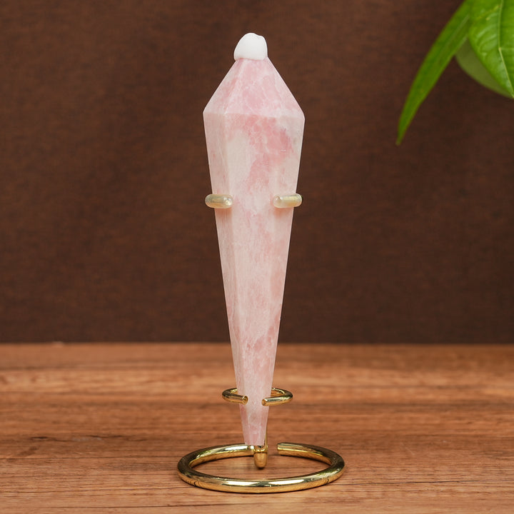 Natural Pink Opal Wand