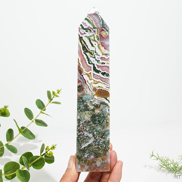 Unique,Natural Stunning Ocean Jasper Point