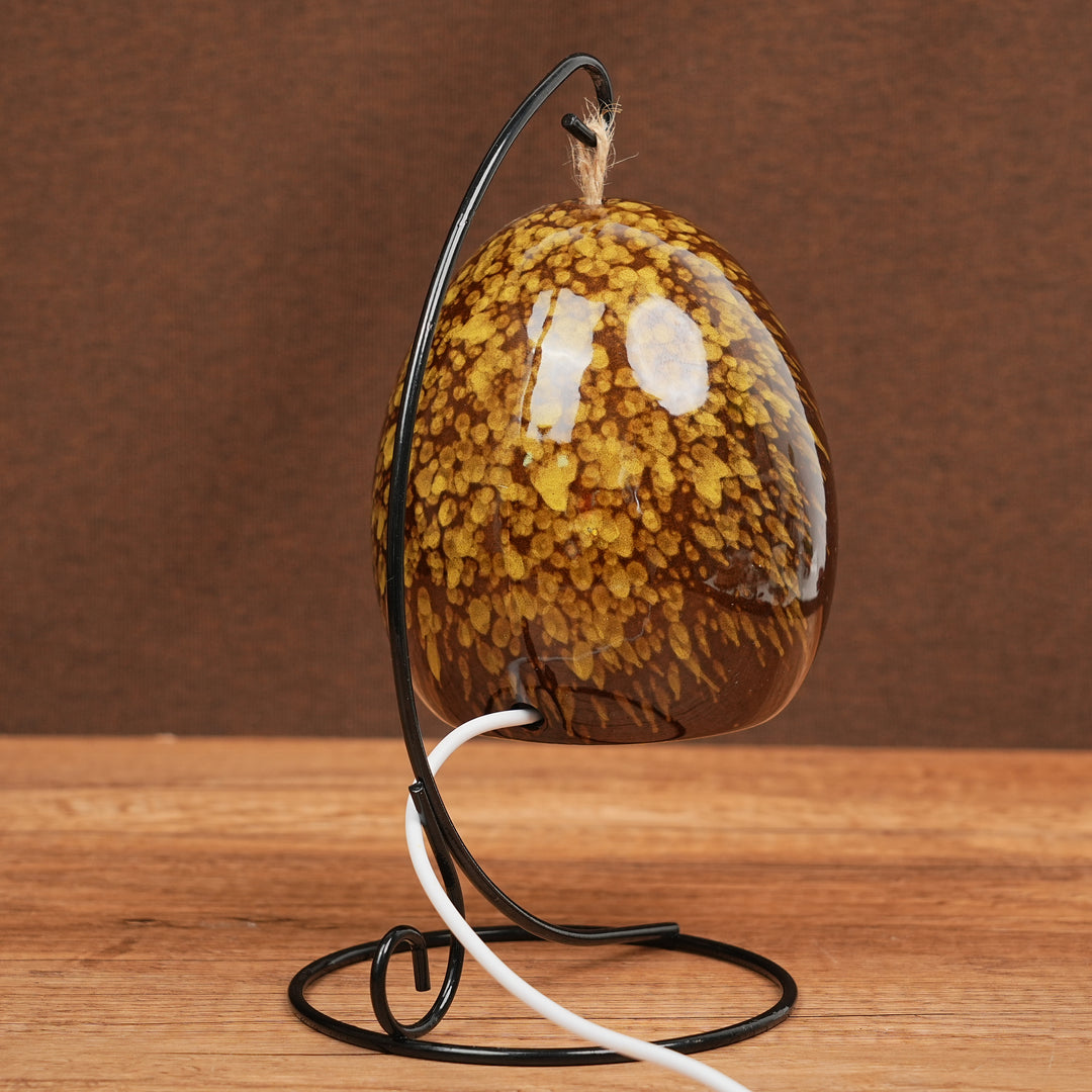 Amethyst Dinosaur Egg Lamp