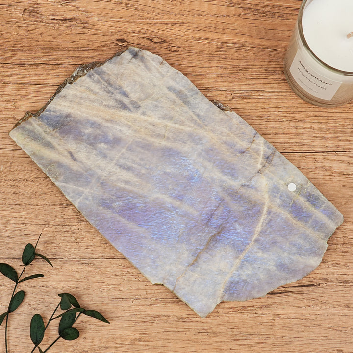 Natural Moonstone Slices