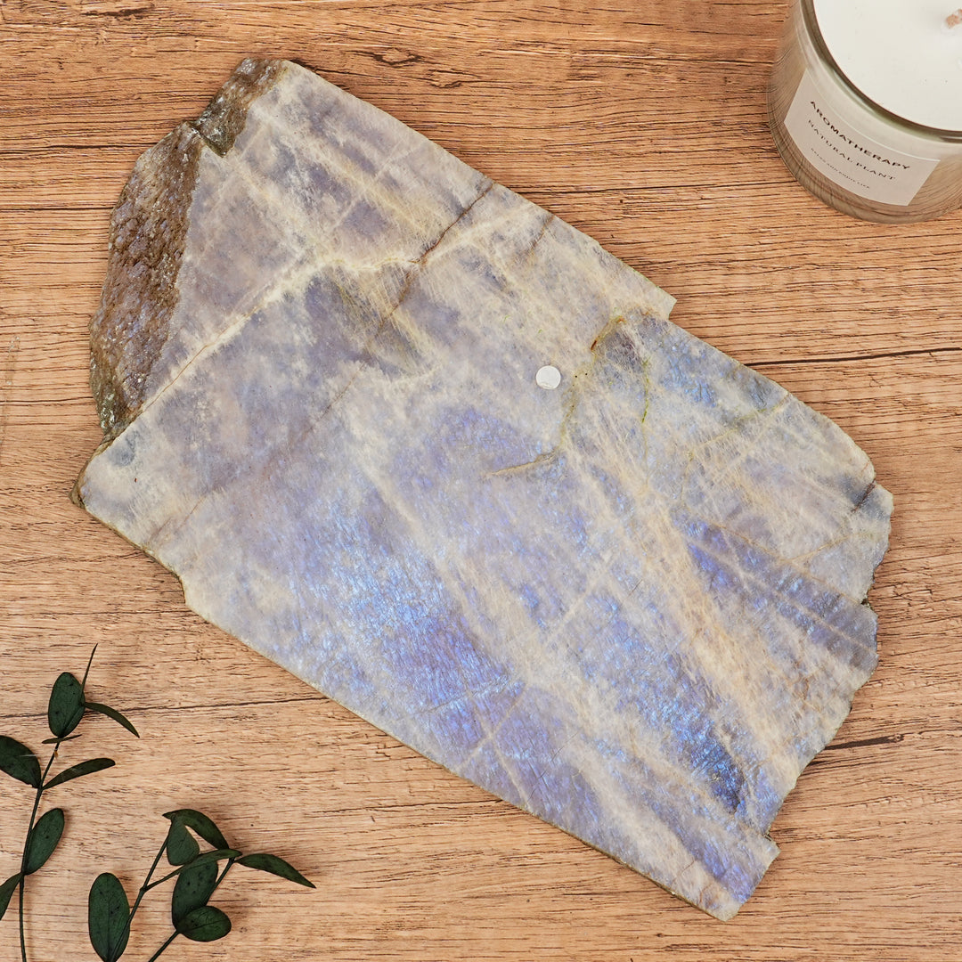 Natural Moonstone Slices