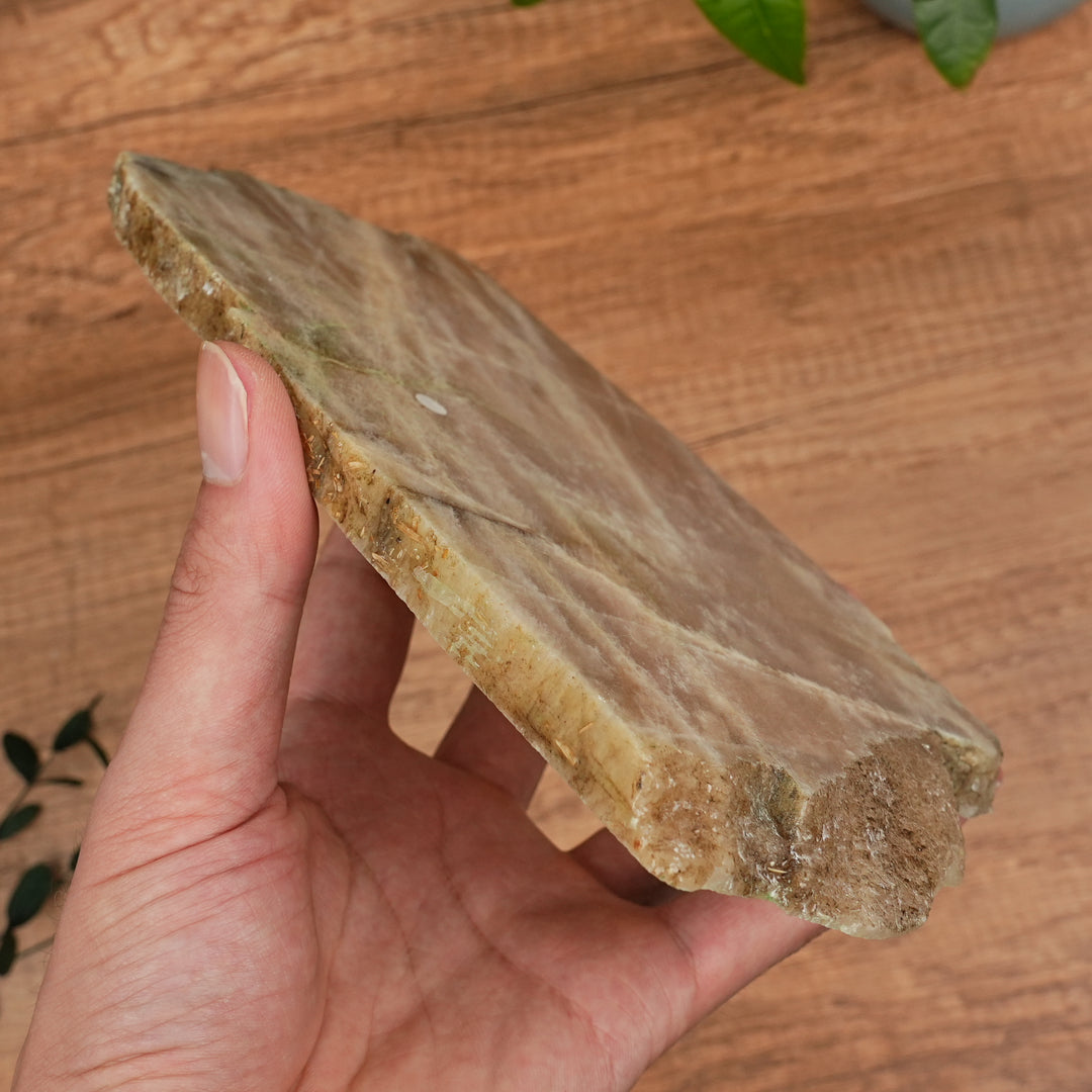 Natural Moonstone Slices