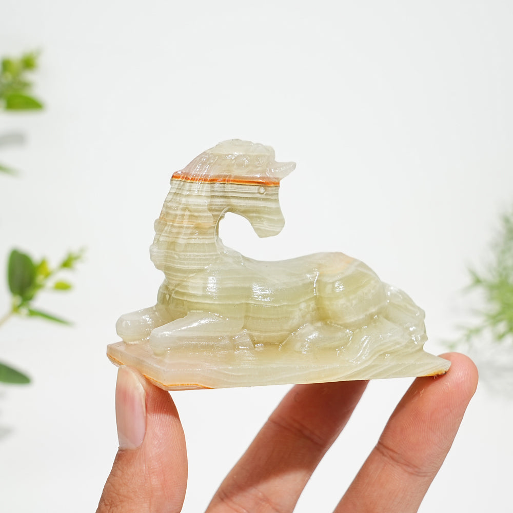 Natural Crystal Carving Unicorn