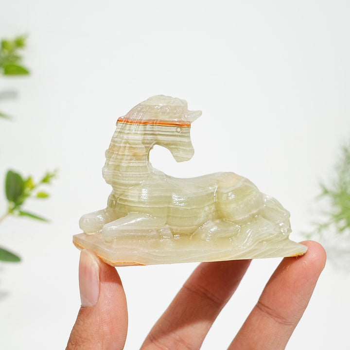 Natural Crystal Carving Unicorn