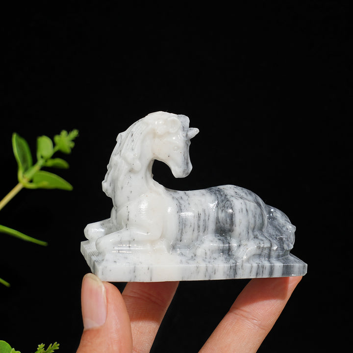 Natural Crystal Carving Unicorn