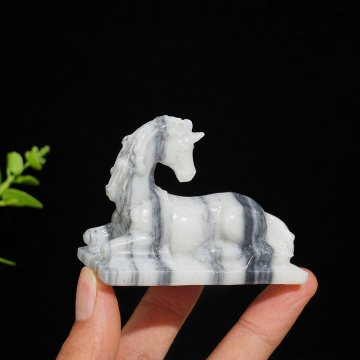 Natural Crystal Carving Unicorn