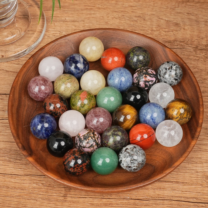 Natural 20mm Crystal Mini Sphere