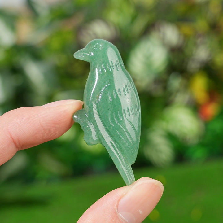 Natural Crystal Carving Hummingbird