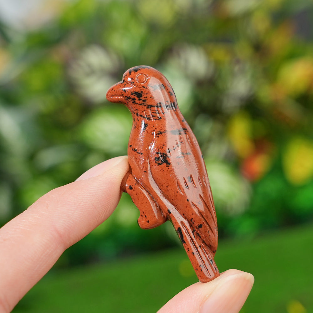 Natural Crystal Carving Hummingbird