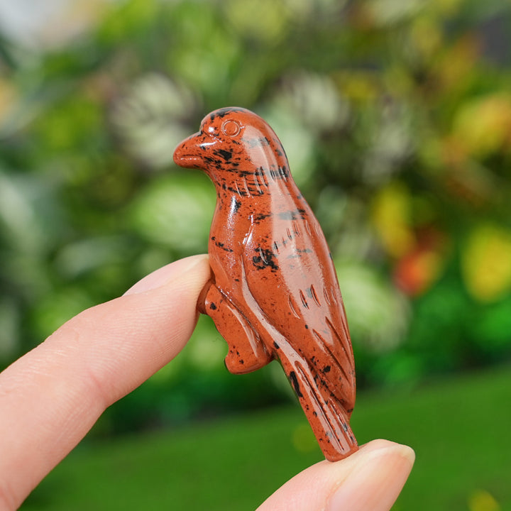 Natural Crystal Carving Hummingbird