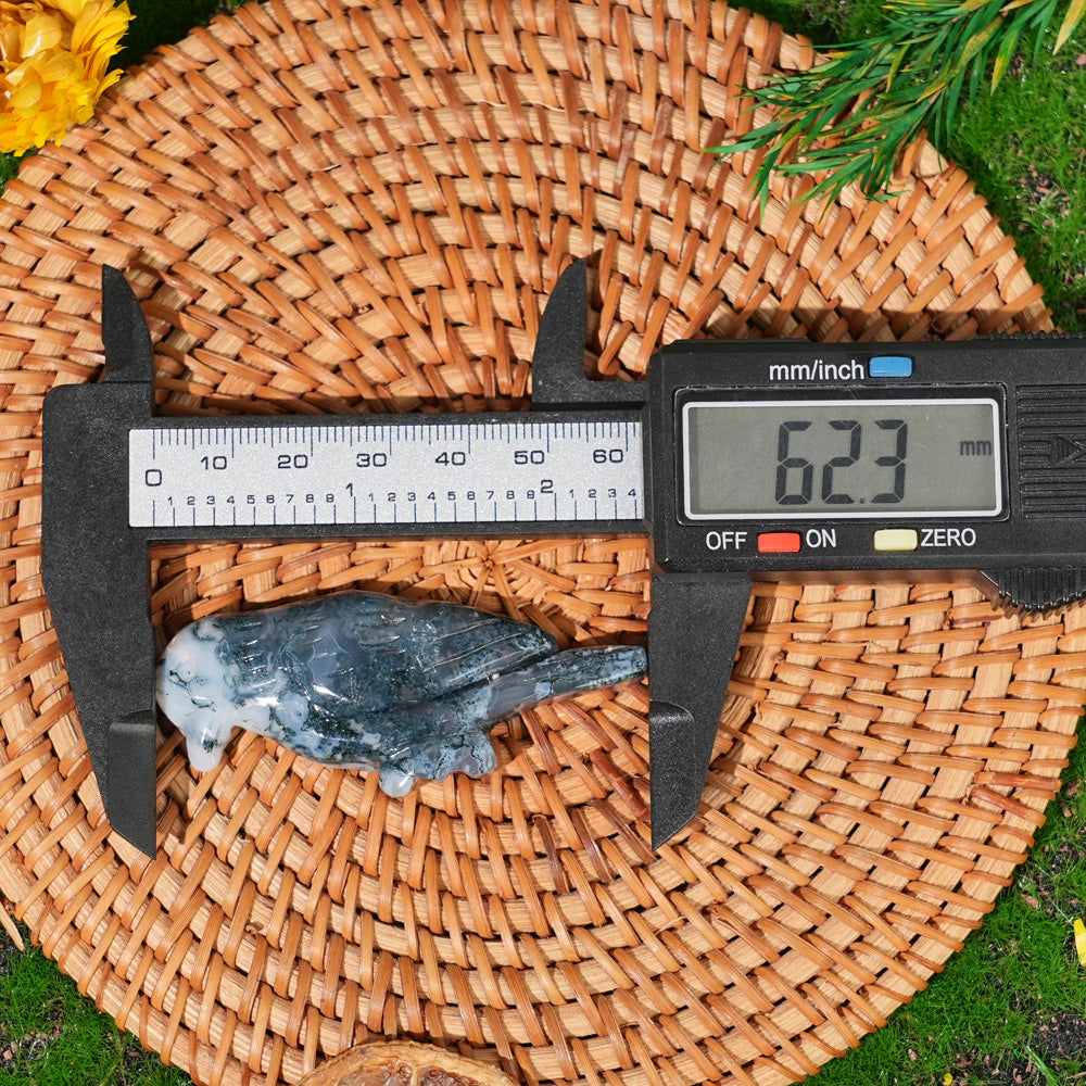 Natural Crystal Carving Hummingbird