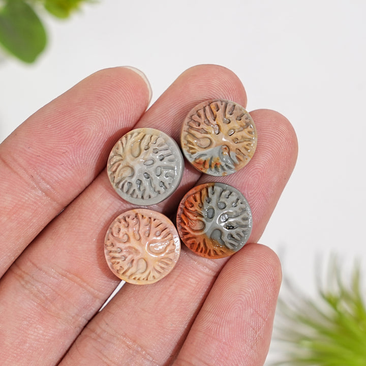 Natural Crystal Carving Alashan Agate Tree Of Life