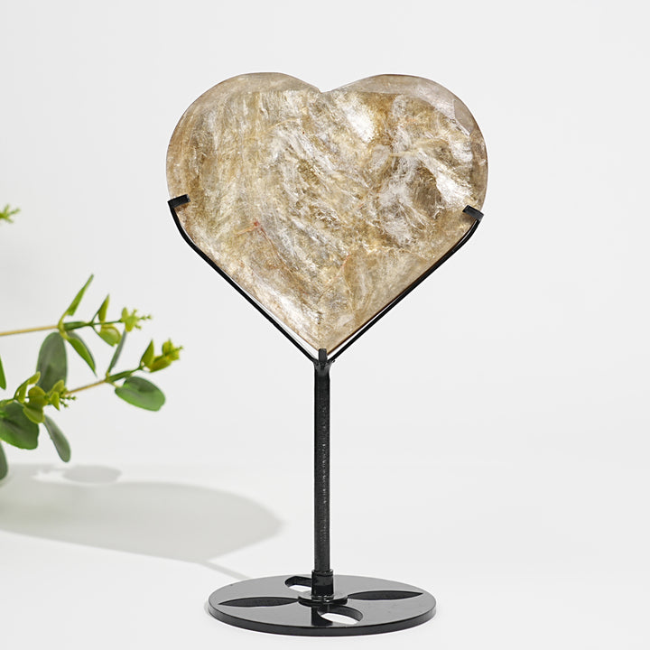 Unique,Imperfect Natural Crystal Phlogopite Heart