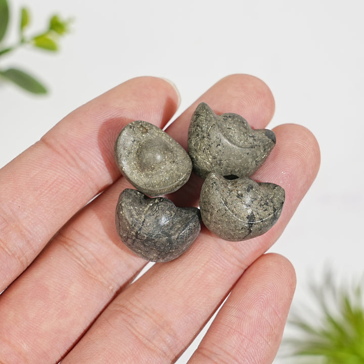 Natural Crystal Pyrite Ingot