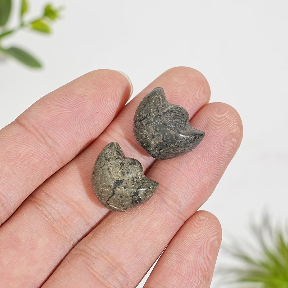 Natural Crystal Pyrite Ingot