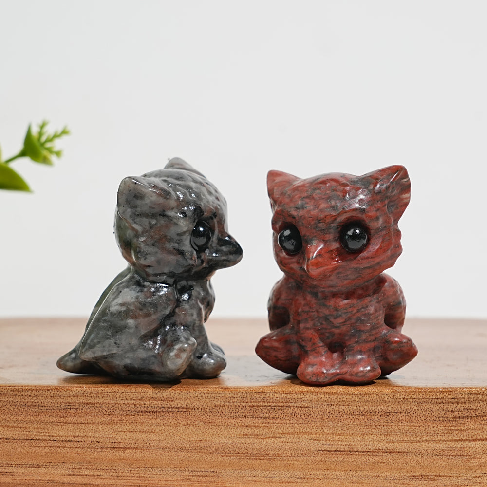 Natural Crystal Cute Sitting Small Griffon