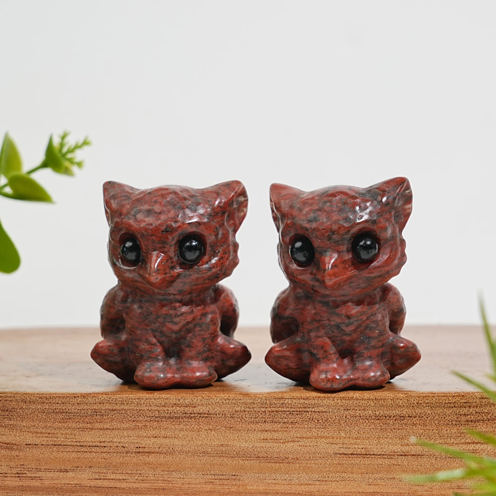 Natural Crystal Cute Sitting Small Griffon