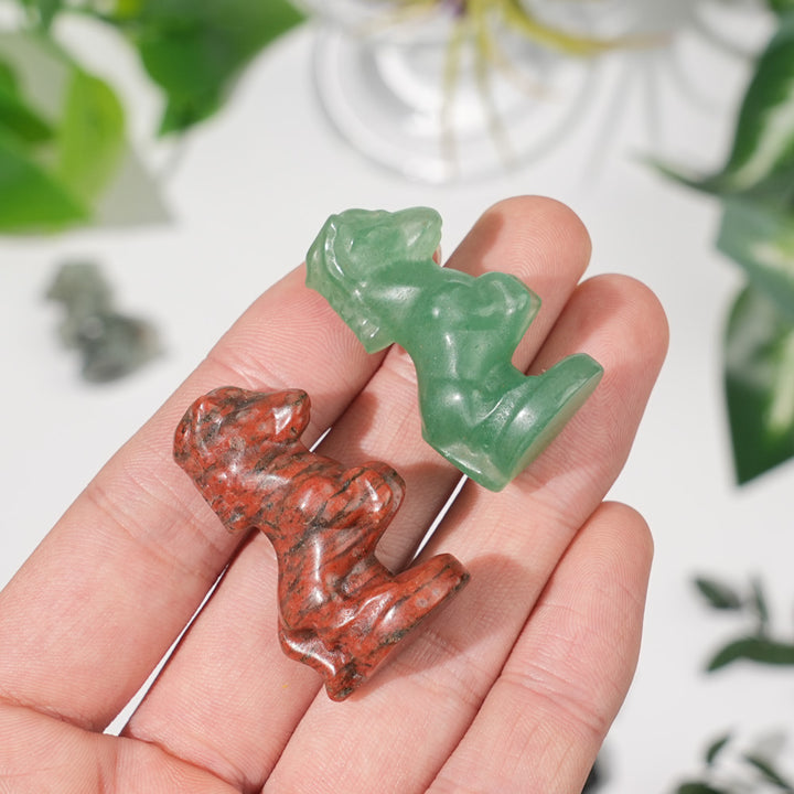 Natural Crystal Carving Mini Horse