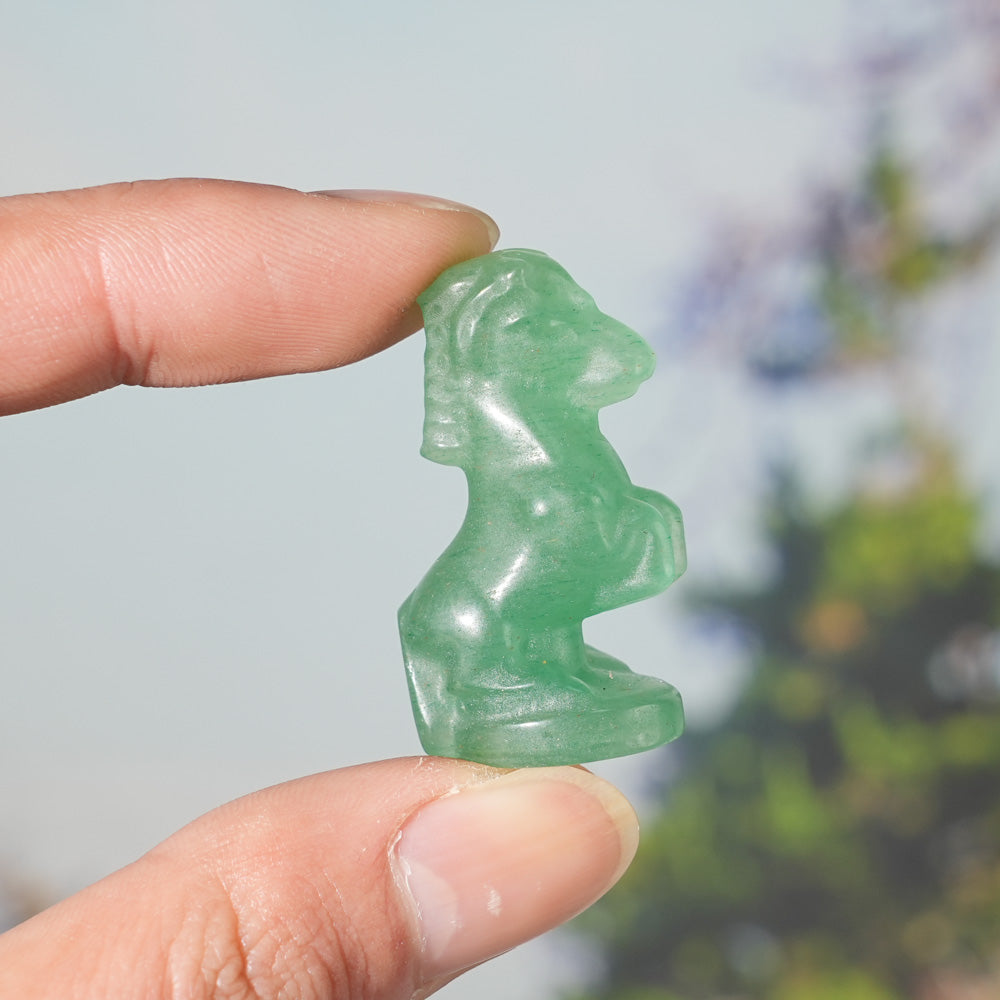 Natural Crystal Carving Mini Horse