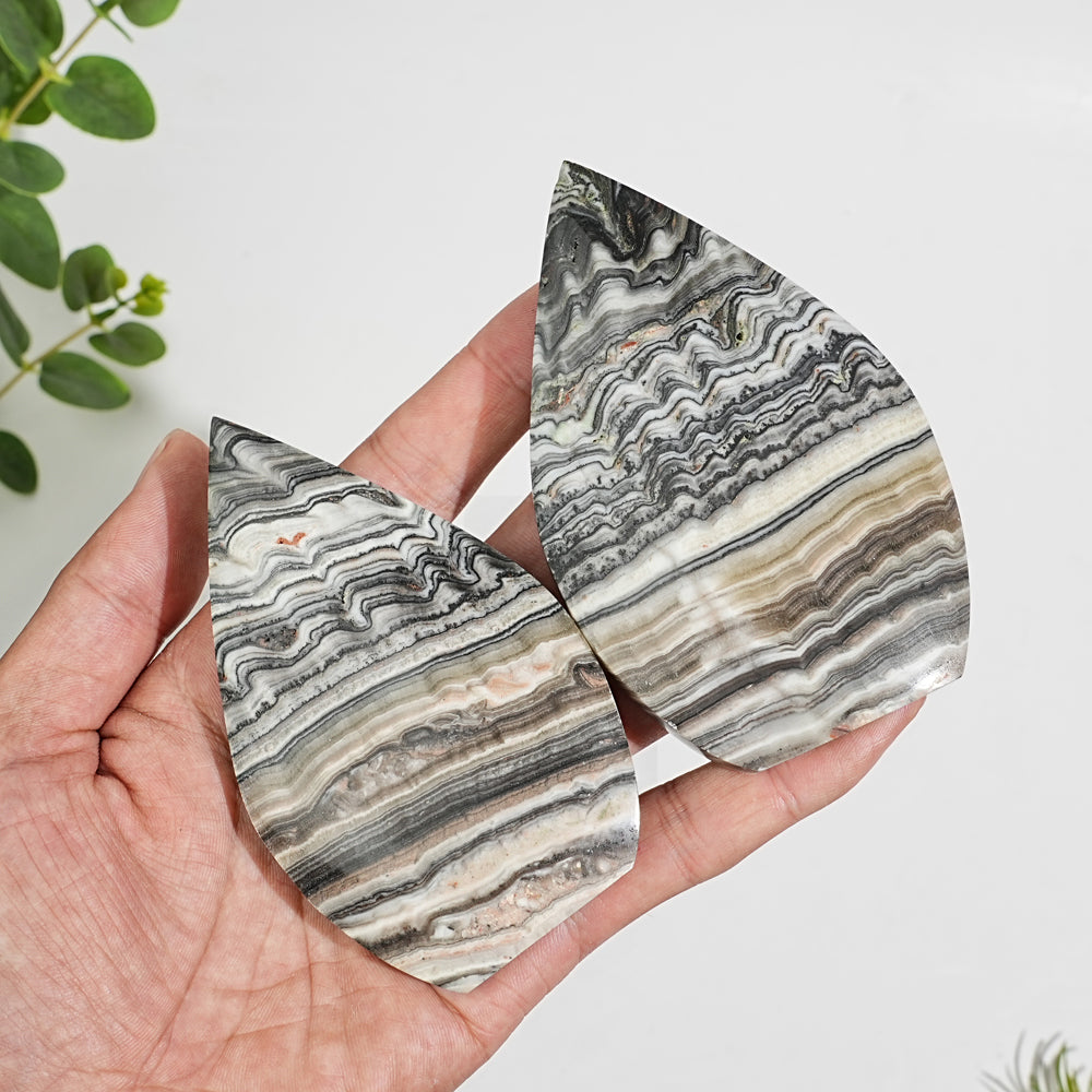 Natural Crystal Mexican Calcite Teardrop