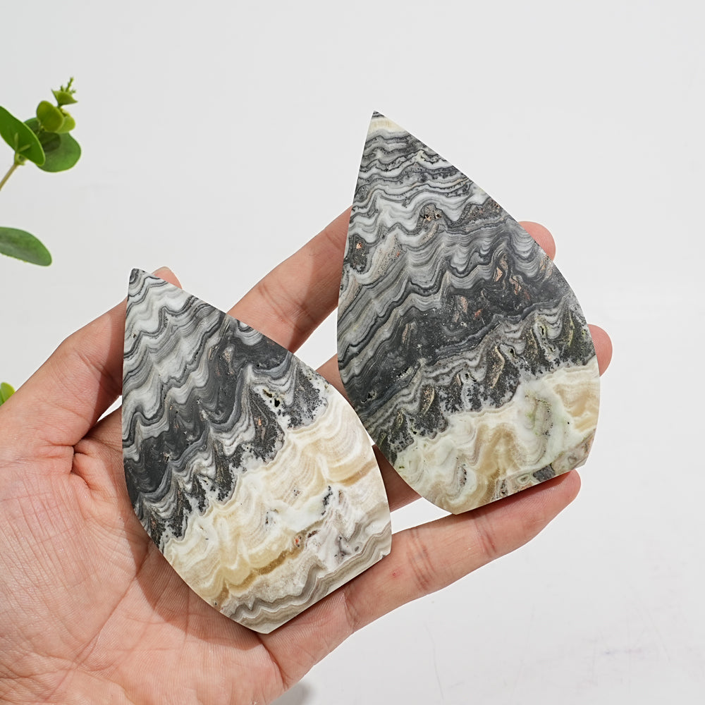 Natural Crystal Mexican Calcite Teardrop