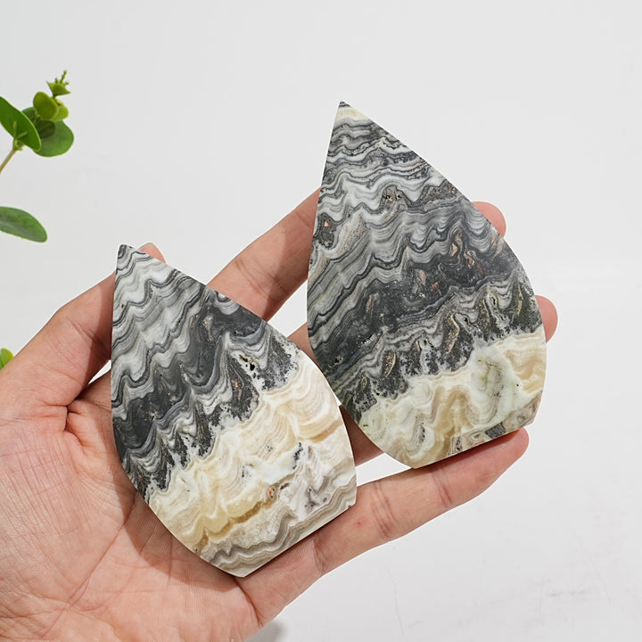Natural Crystal Mexican Calcite Teardrop
