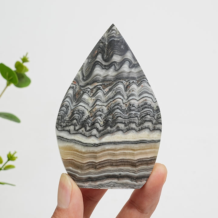 Natural Crystal Mexican Calcite Teardrop