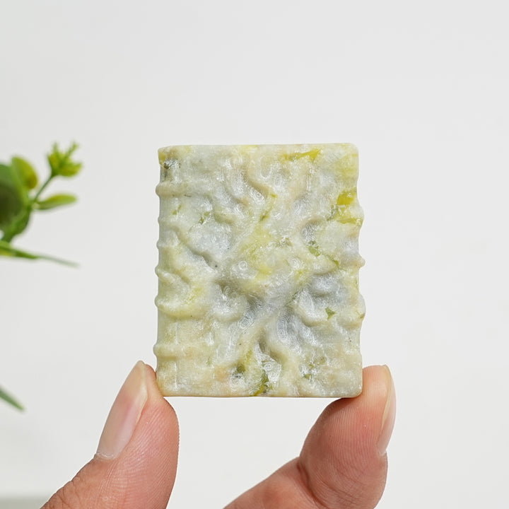 Natural Crystal Carving Magic Book