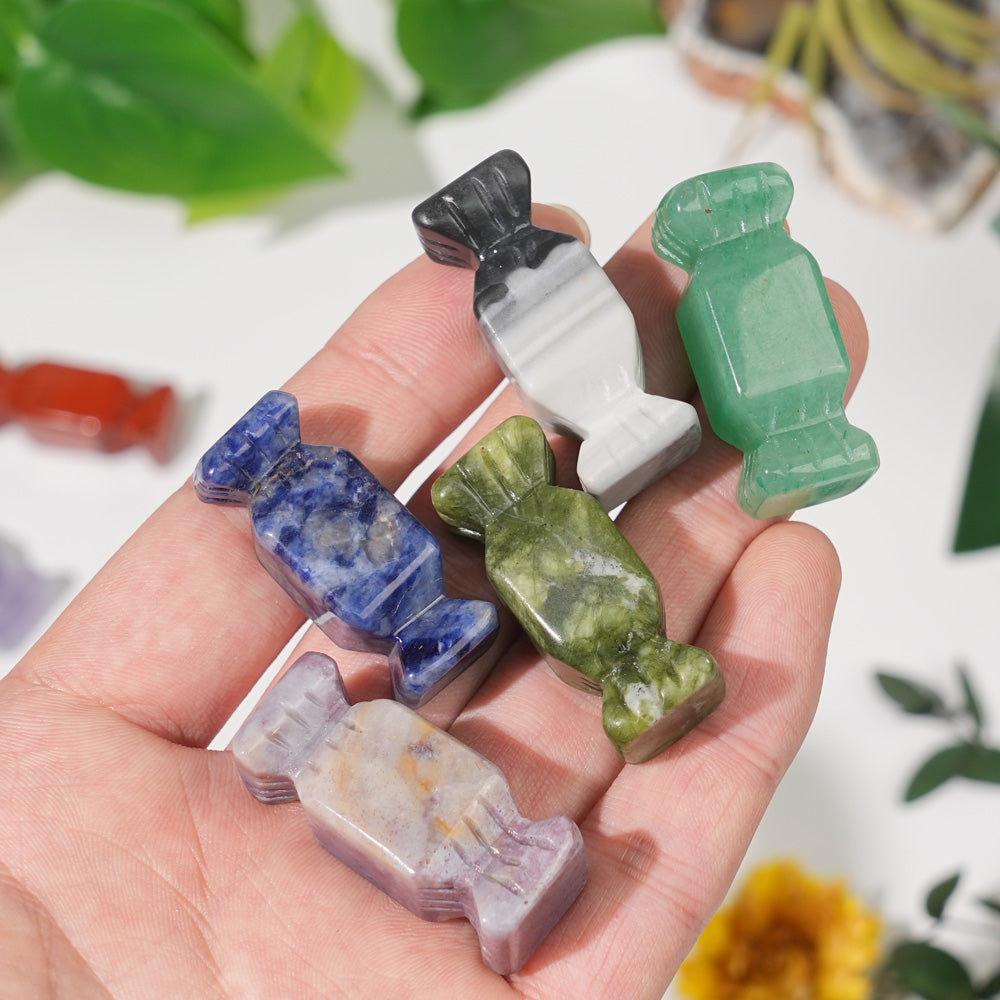 Natural Crystal Carving Mini Candy