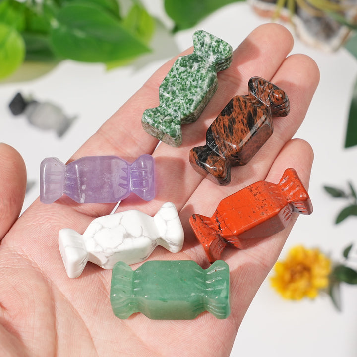 Natural Crystal Carving Mini Candy