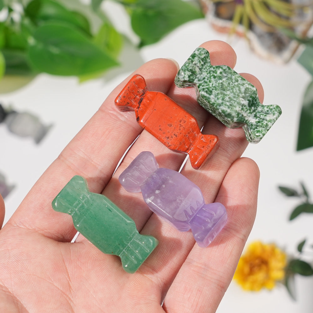 Natural Crystal Carving Mini Candy