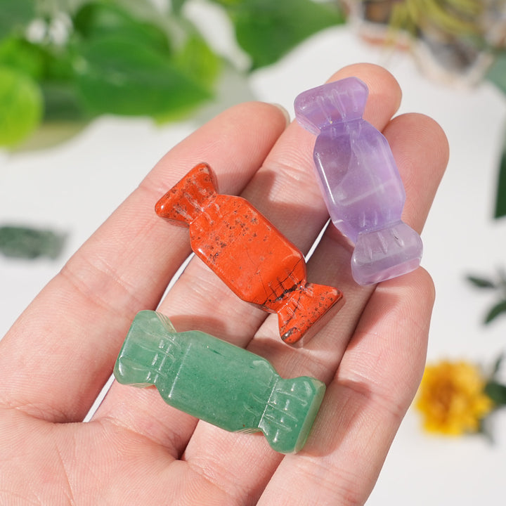 Natural Crystal Carving Mini Candy