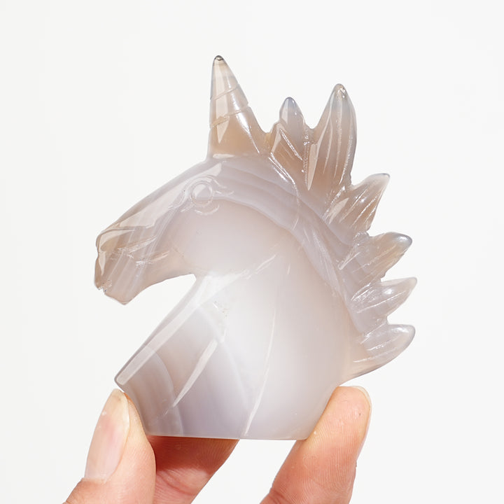 Unique, Agate Geode Unicorn