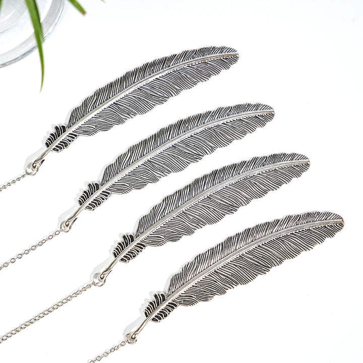 Crystal  Feather Bookmark