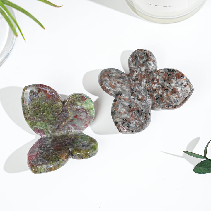 Natural Crystal Carved Butterfly