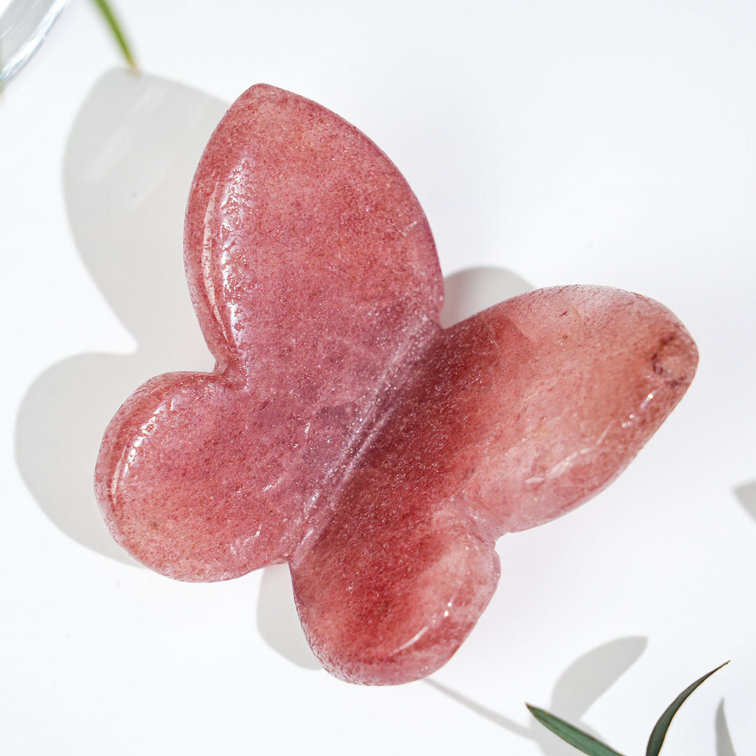 Natural Crystal Carved Butterfly