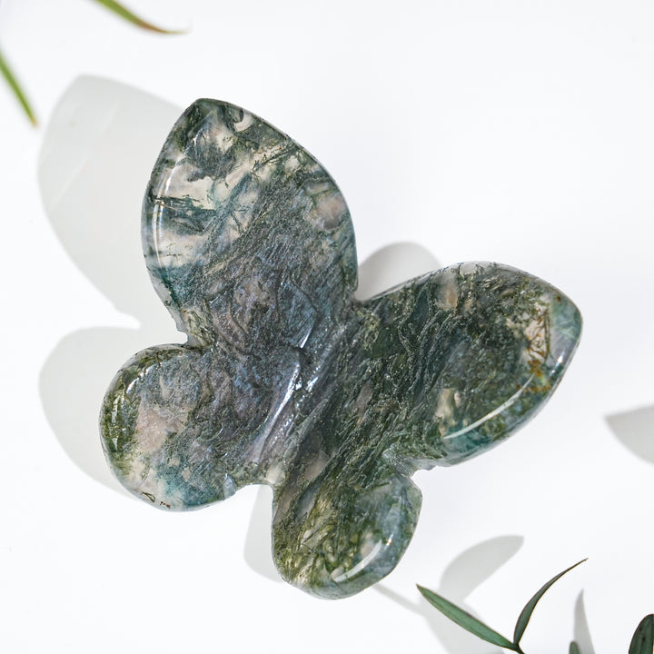 Natural Crystal Carved Butterfly