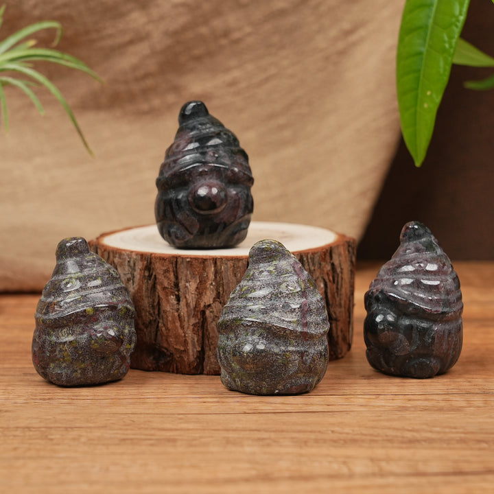 Natural Crystal Carving Gnome