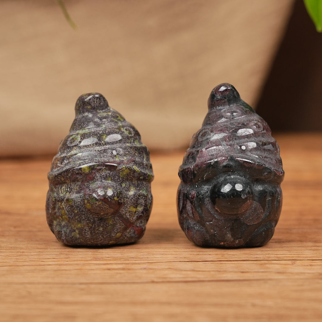 Natural Crystal Carving Gnome