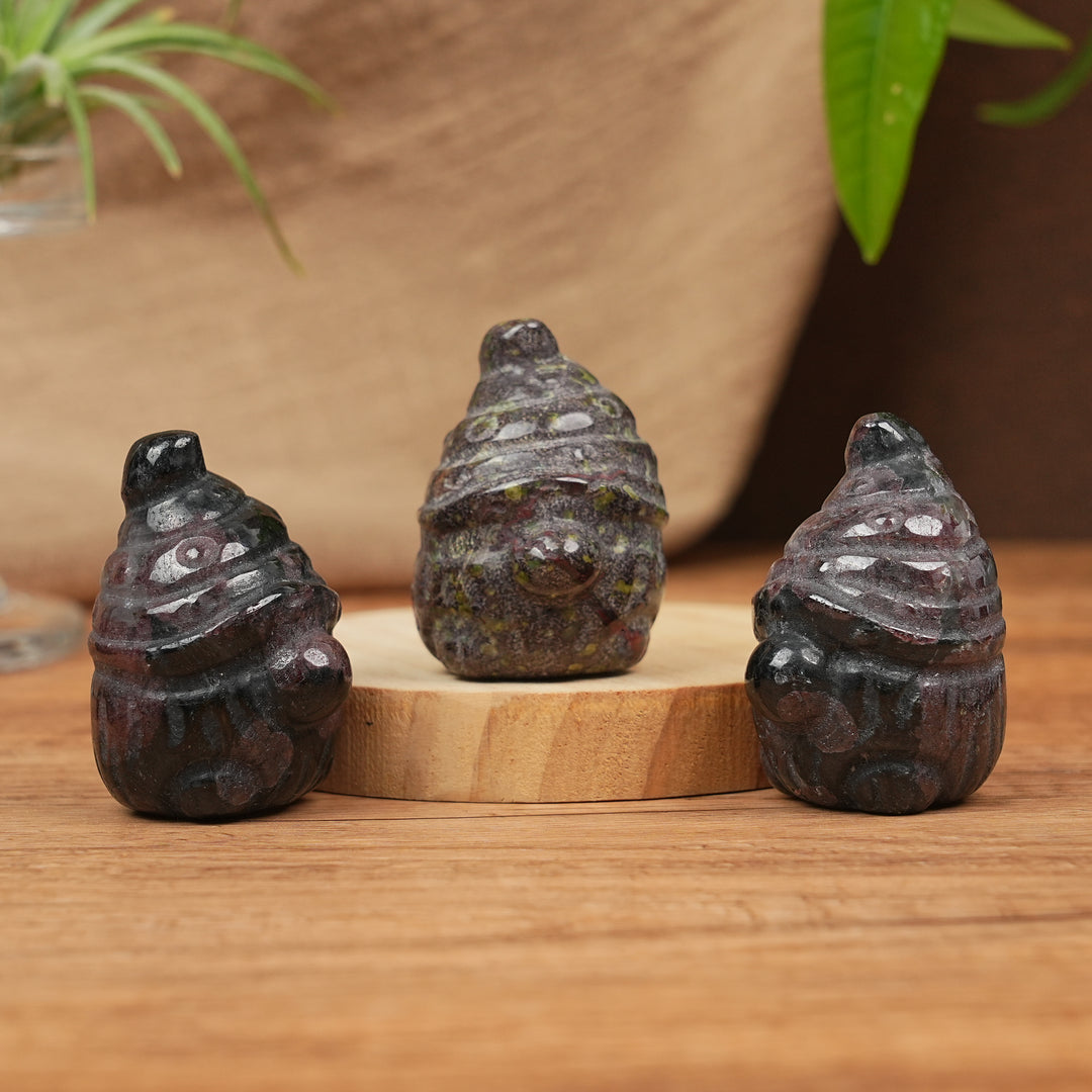 Natural Crystal Carving Gnome