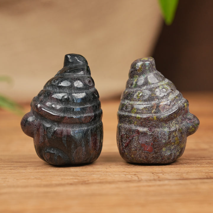 Natural Crystal Carving Gnome