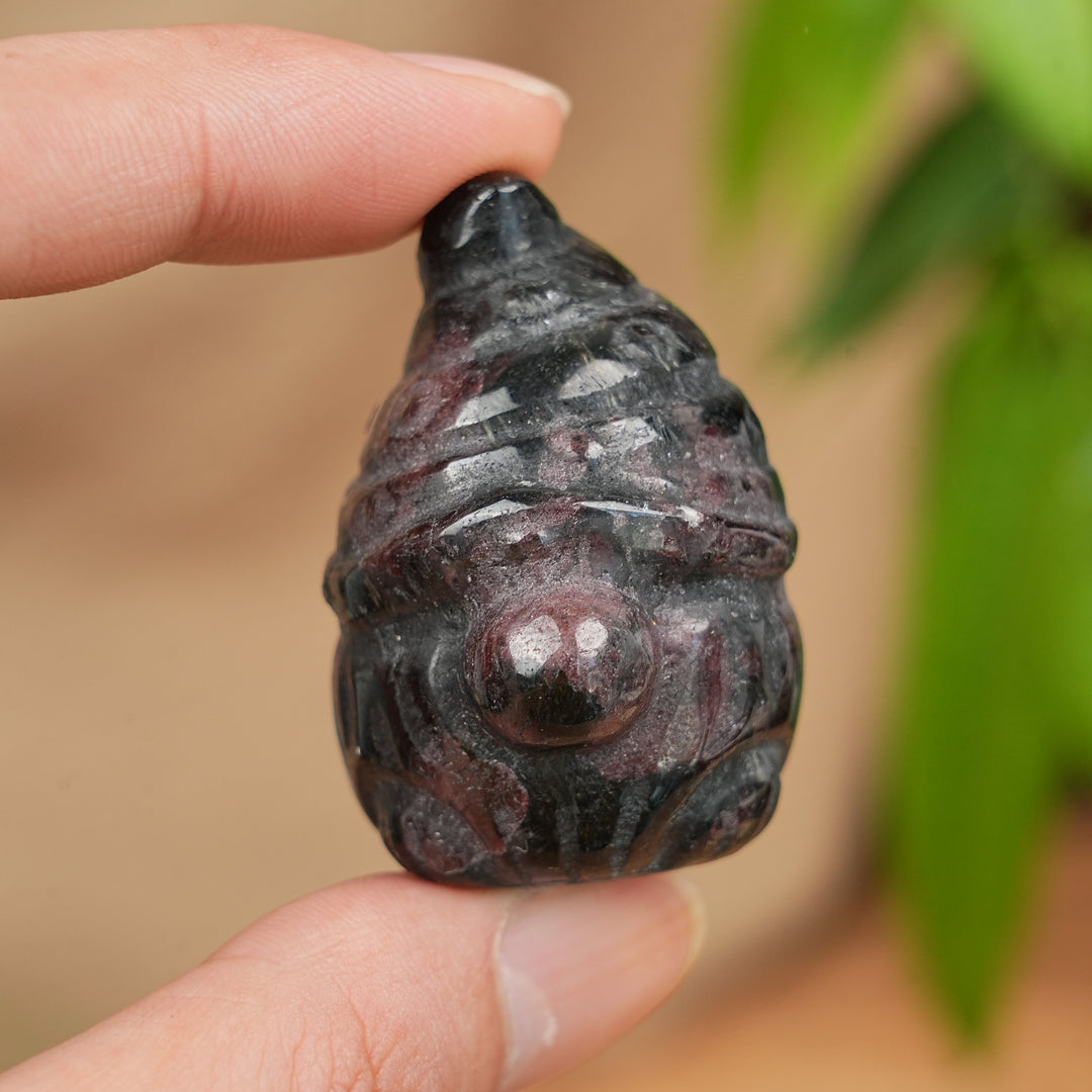 Natural Crystal Carving Gnome