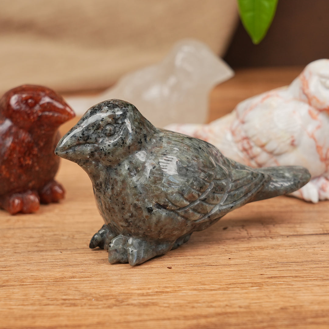 Natural Carving Crystal Peace Dove