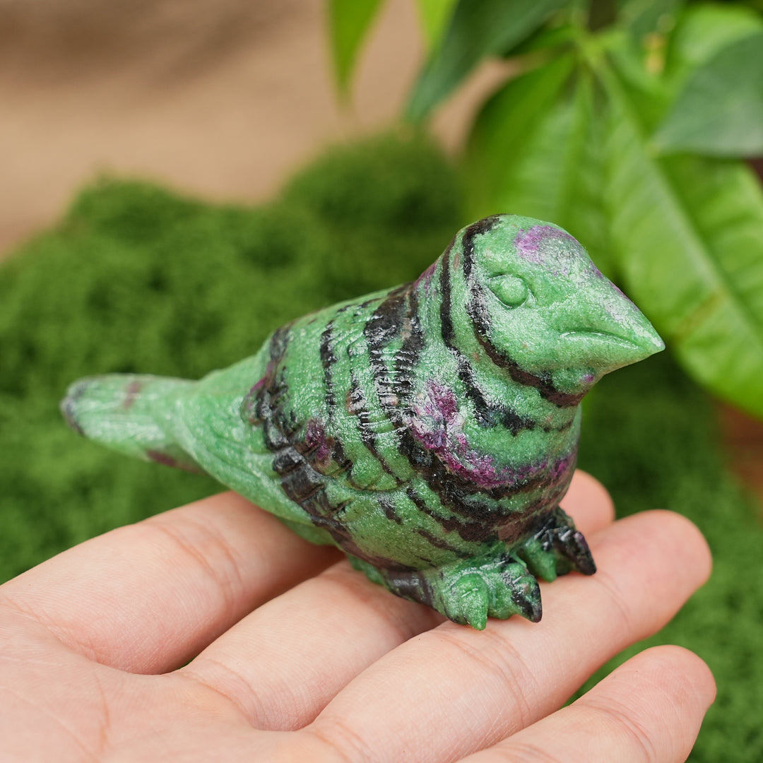 Natural Carving Crystal Peace Dove