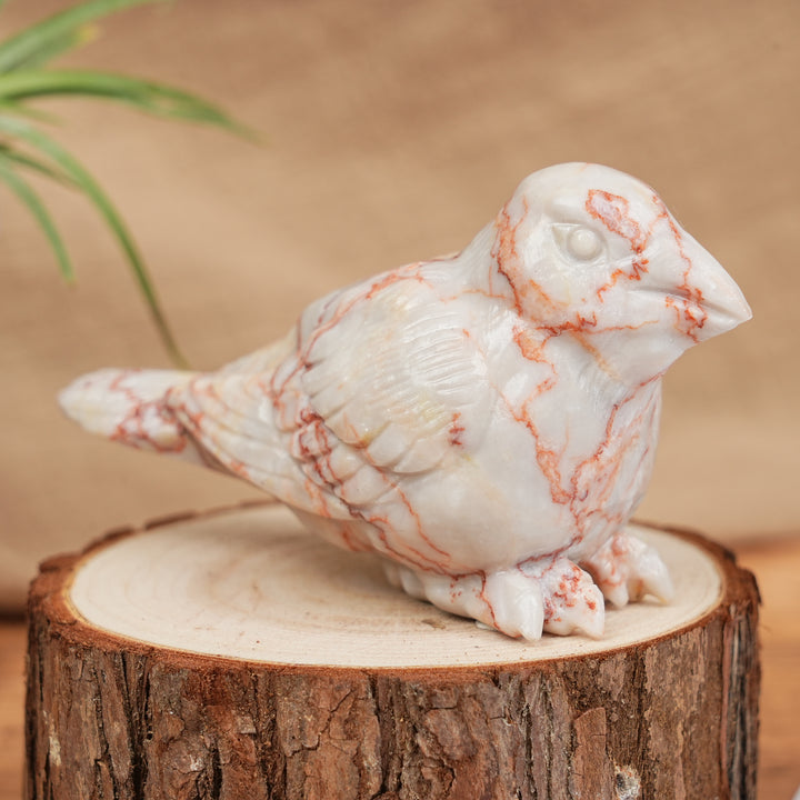 Natural Carving Crystal Peace Dove