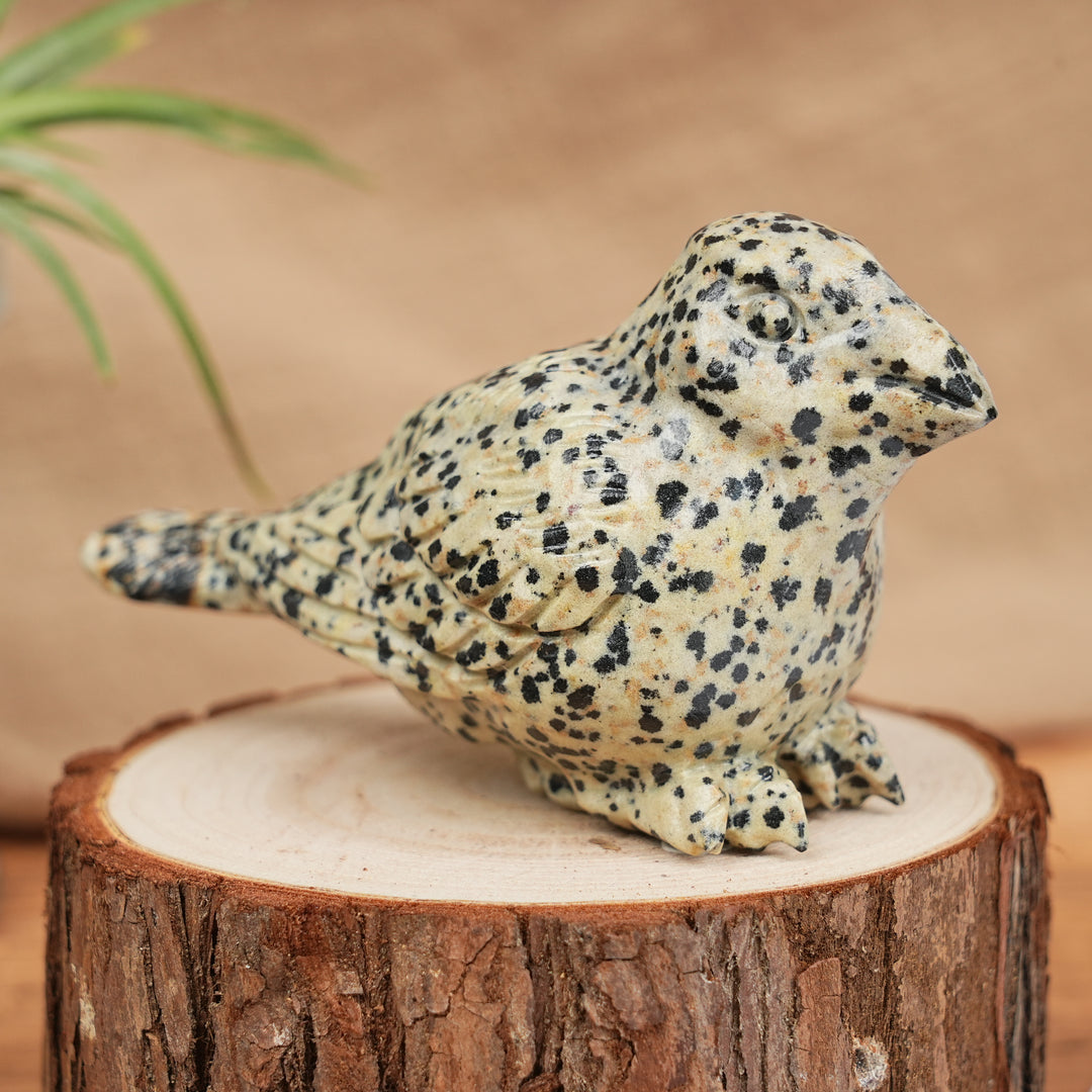 Natural Carving Crystal Peace Dove