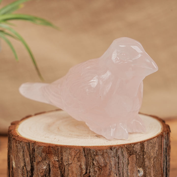 Natural Carving Crystal Peace Dove