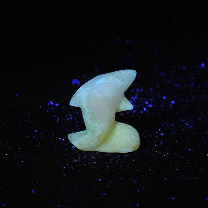 Natural Crystal Mixed Material Mini Fish