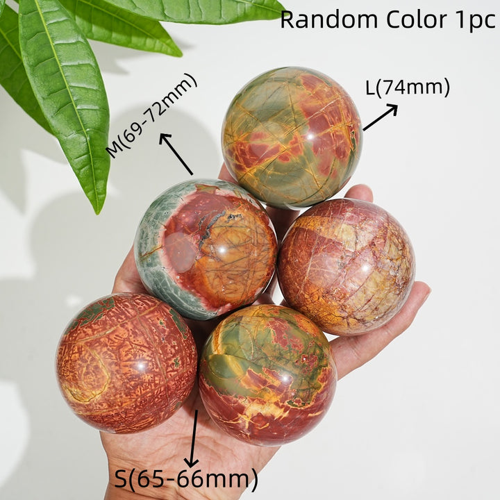 Natural Crystal Noreena Jasper Sphere